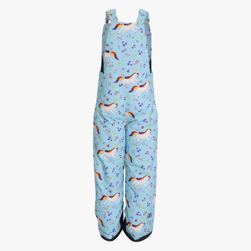 NWT Arctix Blue Unicorn Castaway Toddler High Bib Overalls Snowsuit